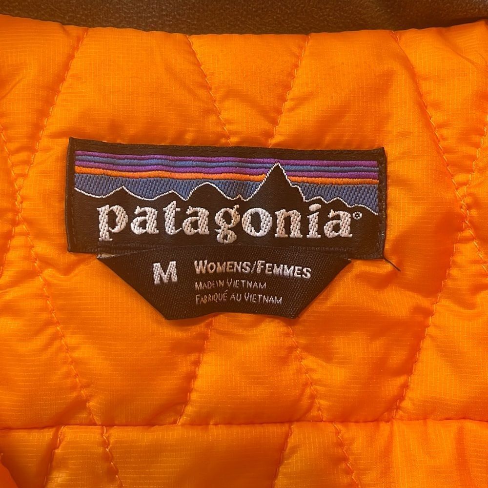 Patagonia Solar Wind Jacket Deep Mango M - Picture 6 of 10